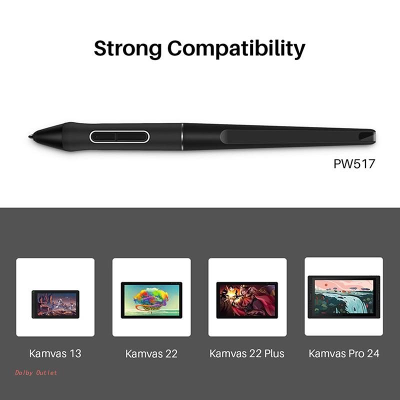 (PW100 H640P)for Huion Digital Battery Pen Stylus PW517 For Kamvas13 22 12 GS1562/GS1161 PW515 Q620M PW100 H640P PW517 Kamvas MAA