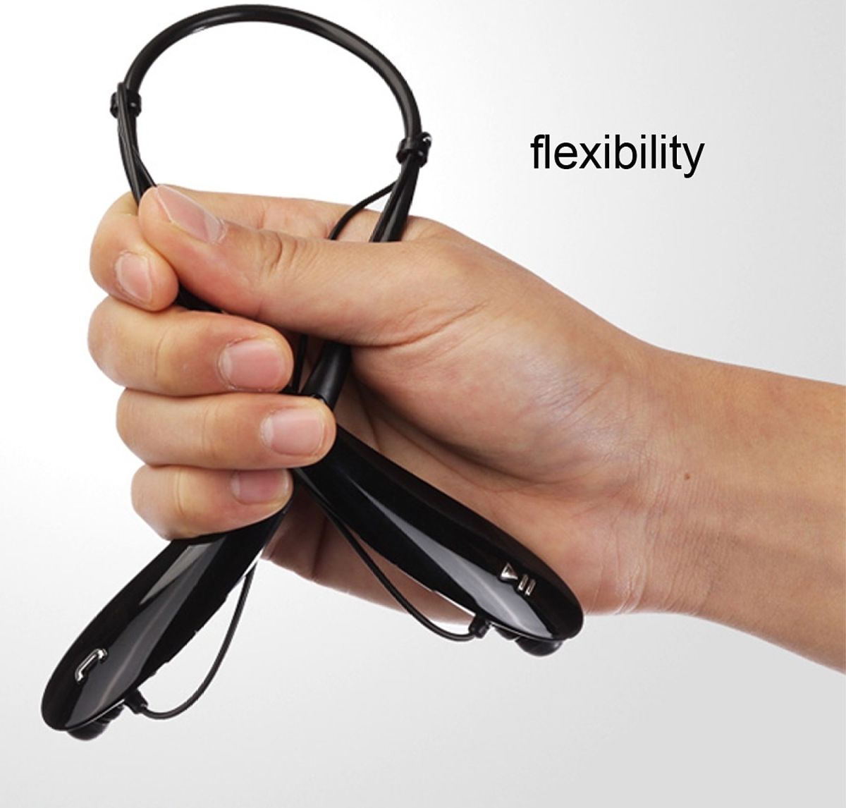 Flexibility Wireless Bluetooth Neckband Stereo Headset (Red) BDZ