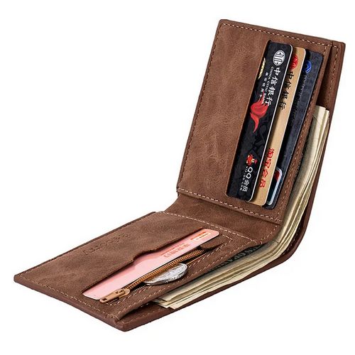Executive Classy  Men Leather Wallet-Brown
