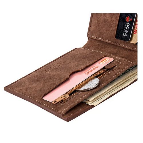 Executive Classy  Men Leather Wallet-Brown