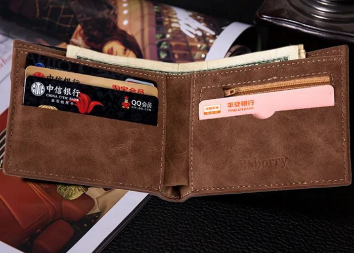 Executive Classy  Men Leather Wallet-Brown