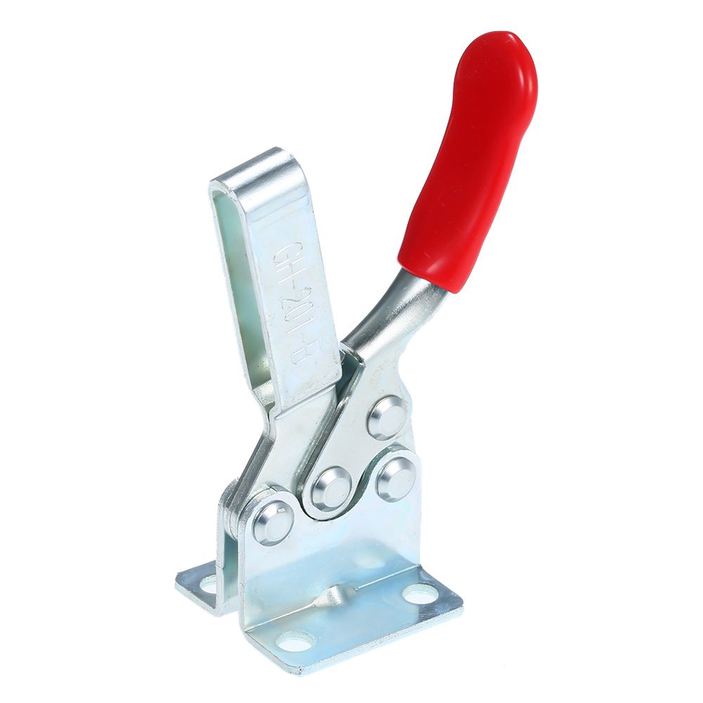 Hand Tool Toggle Clamp GH-201B Antislip Red Horizontal Clamp
