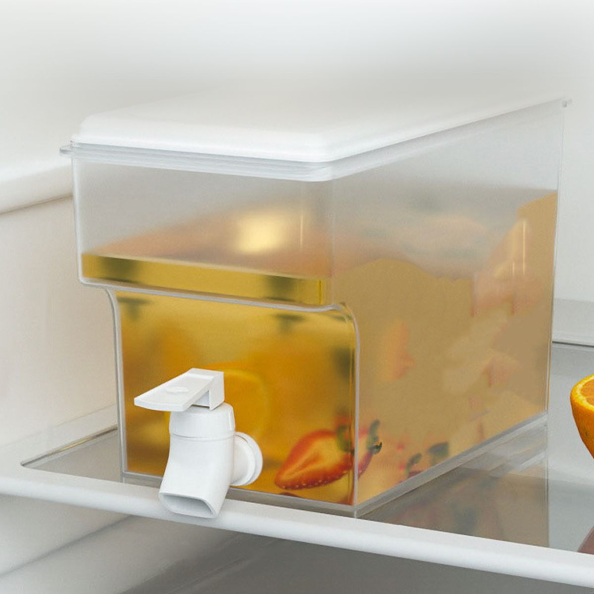 Cold Kettle Water Container Beverage Dispenser With Faucet