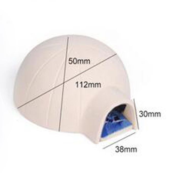 Small Ceramic Cooling House Igloo Sleeping Bed Hideout Nesting Cooler