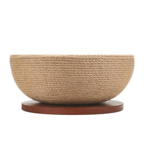Pet Cat Toy Sisal Claw Board Bowl Scratcher Cardboard Cats Scratching Lounge Bed High Density Nail Scratcher Guard Cat Supplies