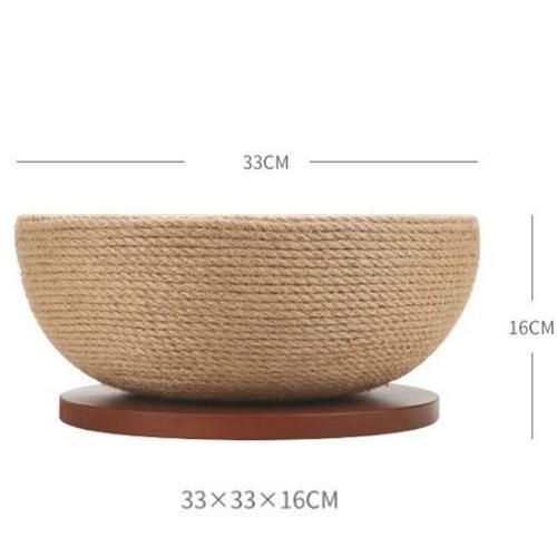 Pet Cat Toy Sisal Claw Board Bowl Scratcher Cardboard Cats Scratching Lounge Bed High Density Nail Scratcher Guard Cat Supplies
