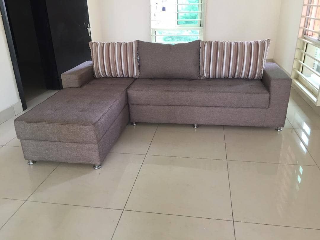 L Shape Brown (lagos Only