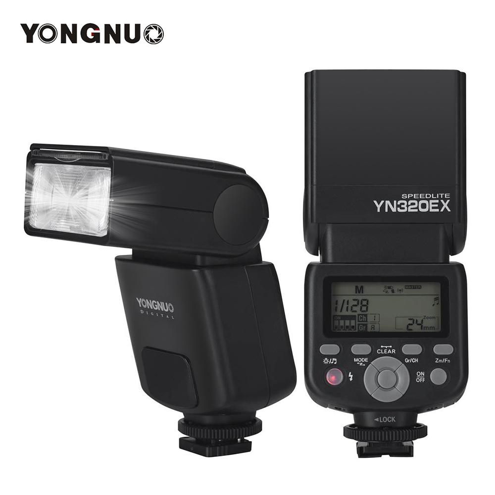 YONGNUO YN320EX Wireless TTL Camera Flash Master Slave Speedlite 1/8000s HSS GN31 5600K for Sony A7/ A7R/ A7S/ A58/ A99/ A77 II/ A6000/ A6300/ A6500