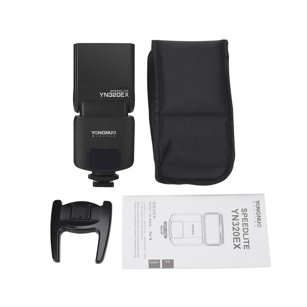 YONGNUO YN320EX Wireless TTL Camera Flash Master Slave Speedlite 1/8000s HSS GN31 5600K for Sony A7/ A7R/ A7S/ A58/ A99/ A77 II/ A6000/ A6300/ A6500