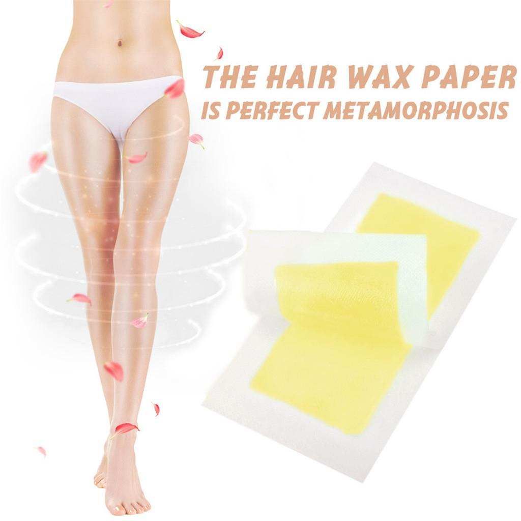 10 PCS Hair Removal Depilatory Leg Armpit Bikini  Waxing Paper