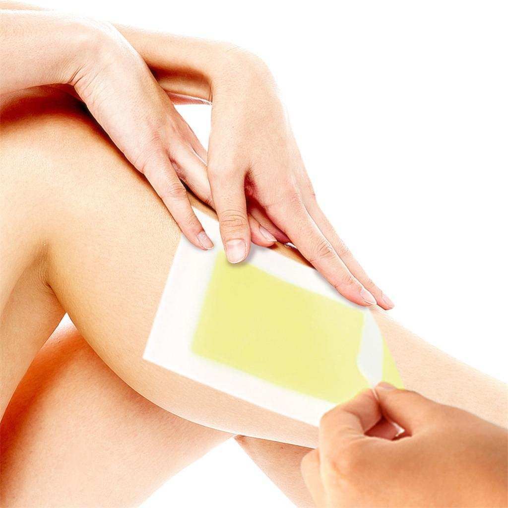 10 PCS Hair Removal Depilatory Leg Armpit Bikini  Waxing Paper