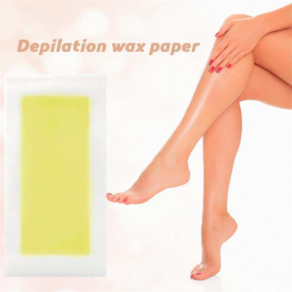 10 PCS Hair Removal Depilatory Leg Armpit Bikini  Waxing Paper