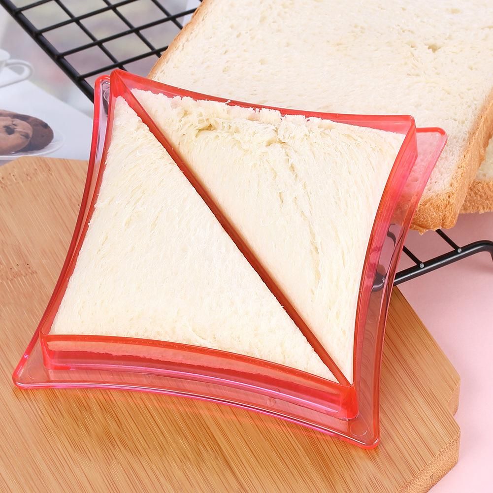 Sandwiches s Maker Food  Bread Plastic Mold for Baking Children Gift Kids Lunch  Sealer Kitchen Accessories