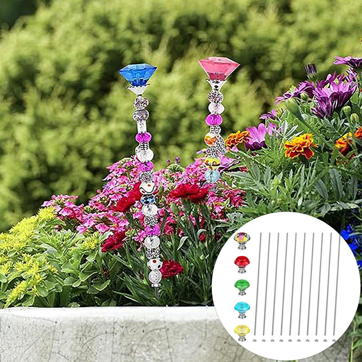 Corrosion-resistant Garden Stake Fairy Garden Stake Kit for Garden