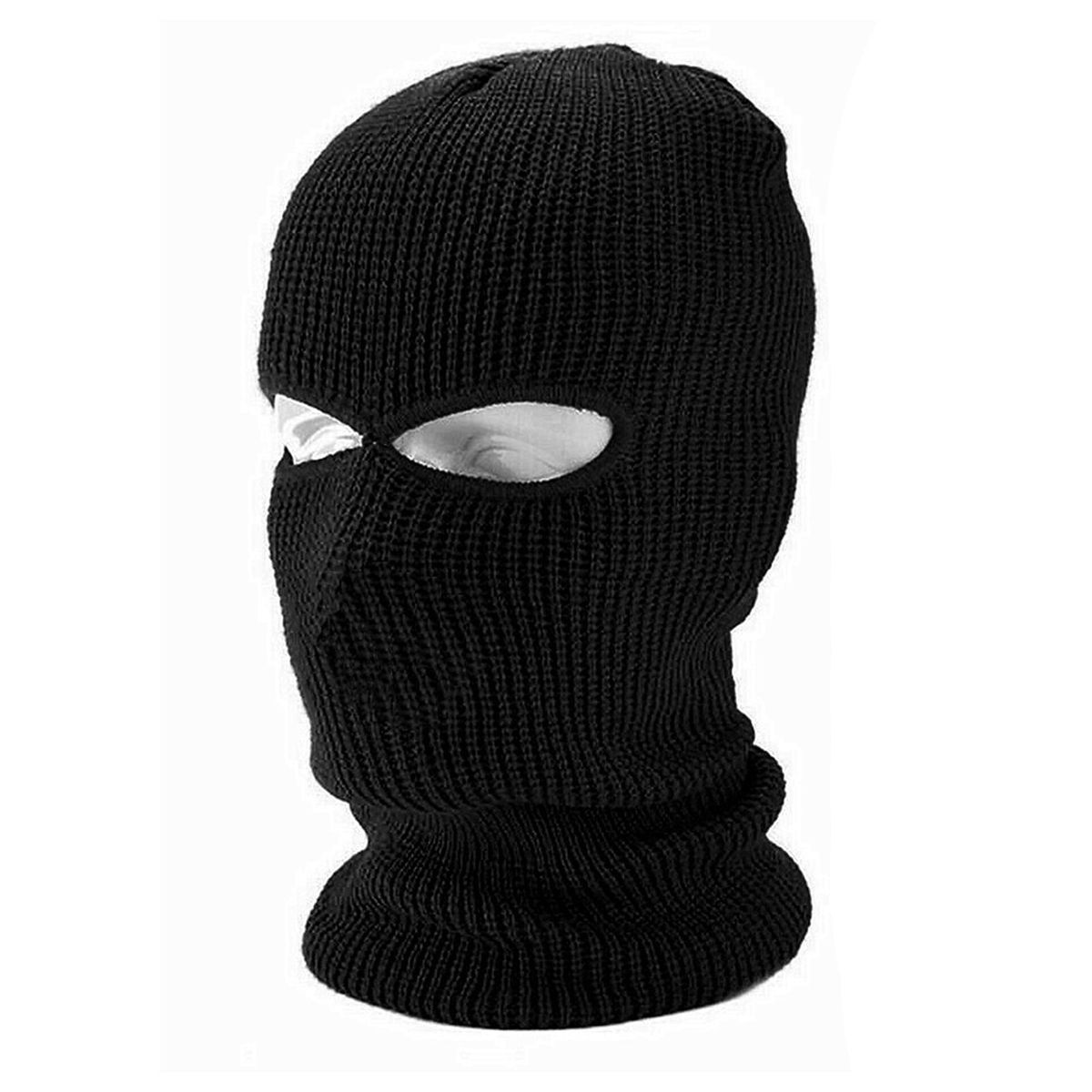 2/3-Hole Knitted Full Face Cover Ski Mask Winter Beanie  Hole