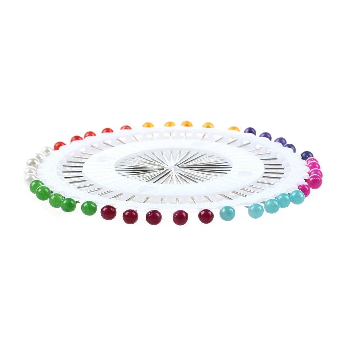 Craft Pin Wheel - 40 Pins - Ball Shaped Pin Heads. Sewing /