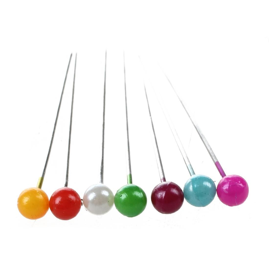 Craft Pin Wheel - 40 Pins - Ball Shaped Pin Heads. Sewing /