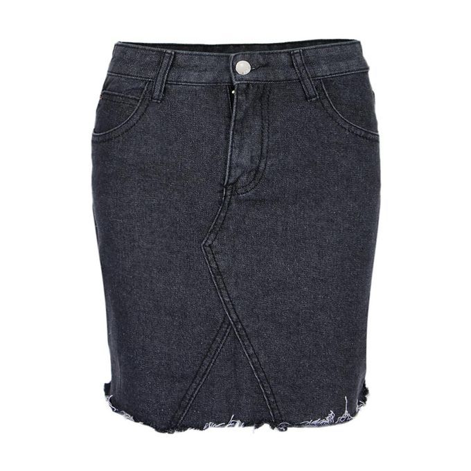 Jeans Skirts Black XL