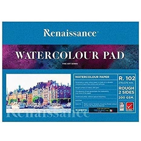 Watercolor Pad -15x22cm -r101