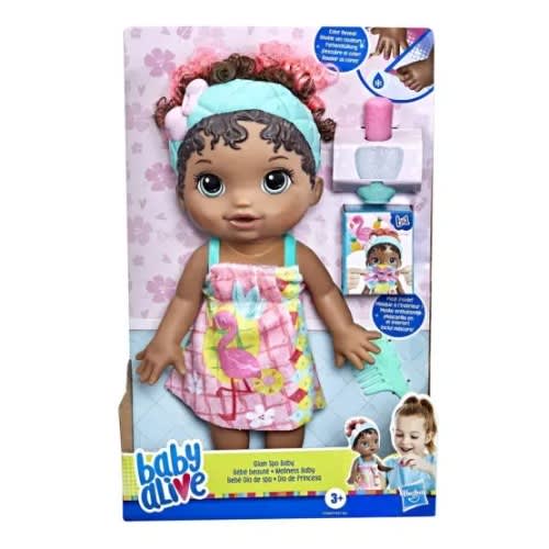 Baby Alive Glam Spa Baby Doll – Flamingo