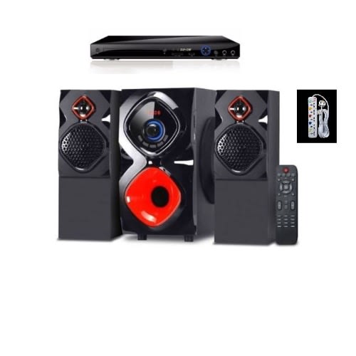 2.1ch Powerful Multimedia Speaker  S2875 + Free Lg Dvd + Free Extension