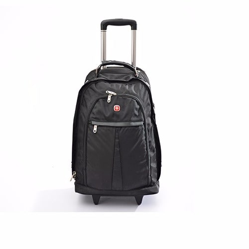 Trolley Laptop Backpack - Black