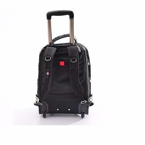 Trolley Laptop Backpack - Black