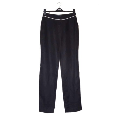 Linen Blend Women's Long Length Formal Trouser