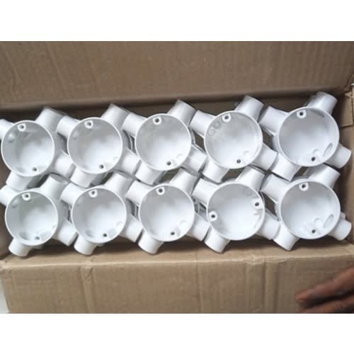 G. Dignity - 4 Way Junction Box Of 20 Pieces - Cartoon -  20mm