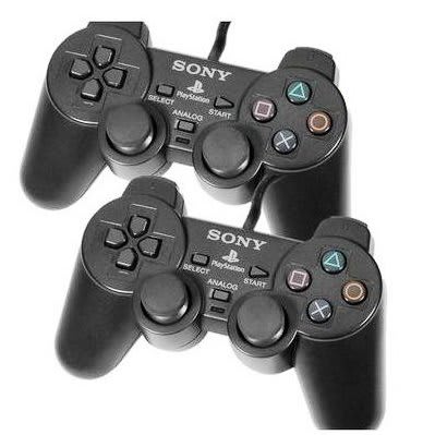 PS2 Dualshock 2 Controller Pad - 2 Pcs