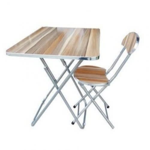 Wooden Foldable Table & Chair