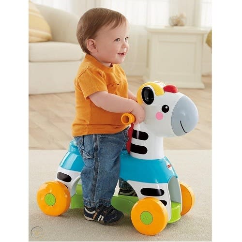 Baby Rollin Tunes Zebra Ride-on