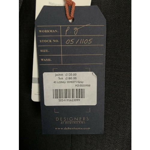 Hammond & Co Men's Merino Wool Blend Suit
