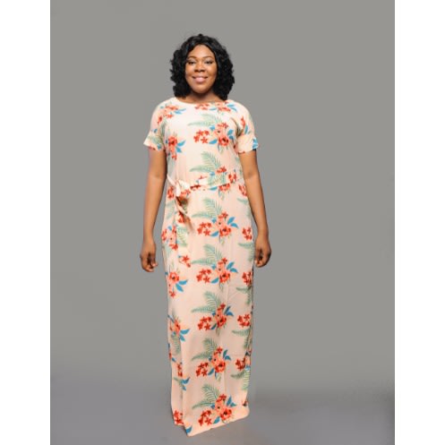 Straight Cut Maxi Dress