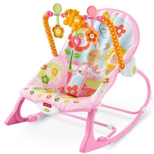 Baby Infant Rocker With Bouncer Chair And Music Swing Toys