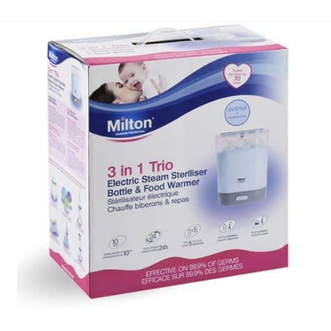 Single 3 in 1 Trio Electric Steam  steriliser & Food Warmer