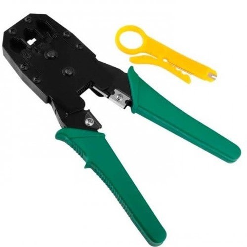 Network Cable Crimping Tool For Lan & Telephone Wire Crimping RJ45-RJ12-RJ11 Crystal Connector