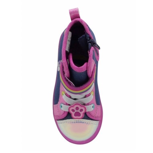 Paw Patrol Toddler Girls' Denim High Top Sneakers Shoe