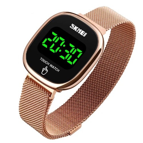 Women Touch Watch - Rose Gold