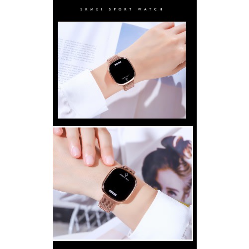 Women Touch Watch - Rose Gold