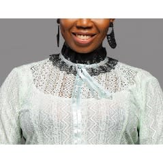 Bell Sleeve Lace Top