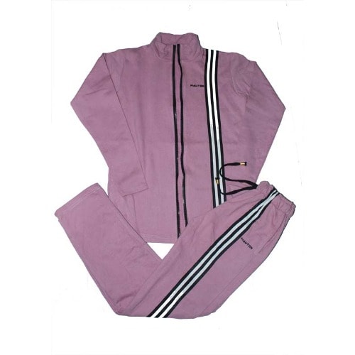 Unisex 2 In 1 Blossom Tracksuit Set - Baby Pink