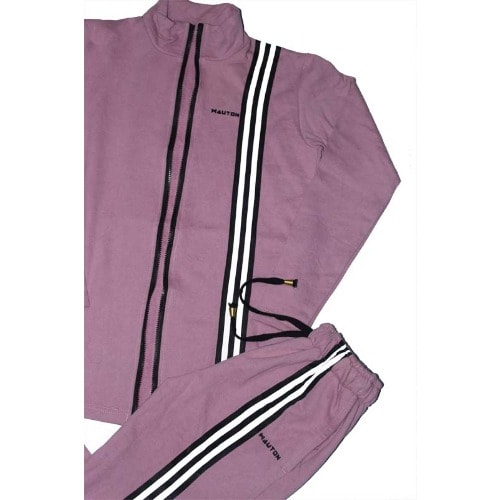 Unisex 2 In 1 Blossom Tracksuit Set - Baby Pink
