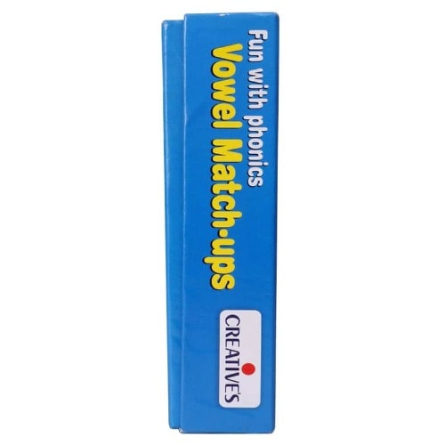 Fun With Phonics Vowel Match Ups - 25 Set Of Self Checking Puzzles