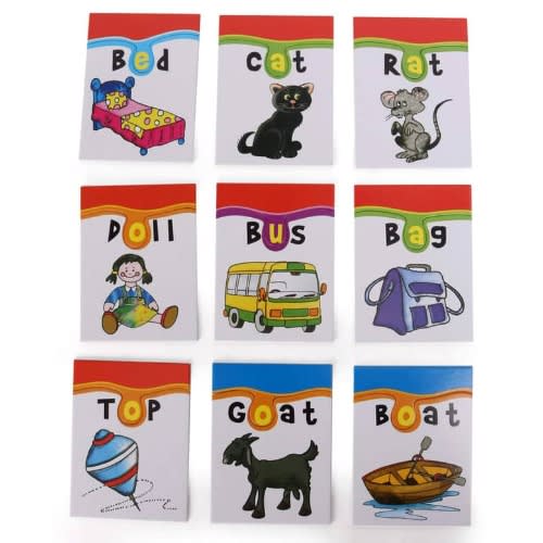 Fun With Phonics Vowel Match Ups - 25 Set Of Self Checking Puzzles