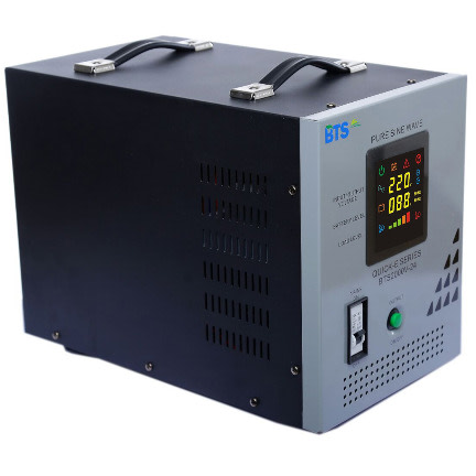 BTS Energy Quick E 2.0KVA 24V Inverter with Selectable Depth of Discharge Button