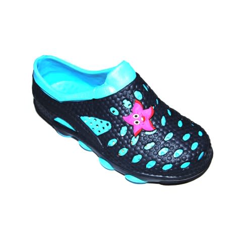 Girls Starfish Rubber Flipflop - Blue