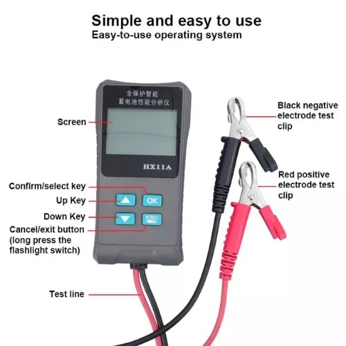 12v Digital Battery Tester