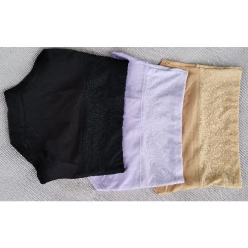 High Waist Tummy Control Ladies Panties -Set Of 3pcs
