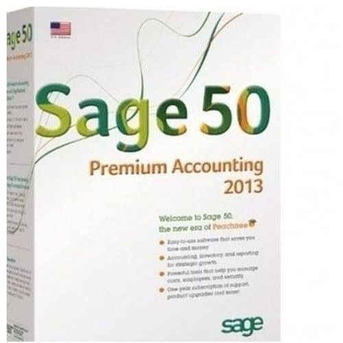 Software Premium Accounting Sage 50 2013 1 User
